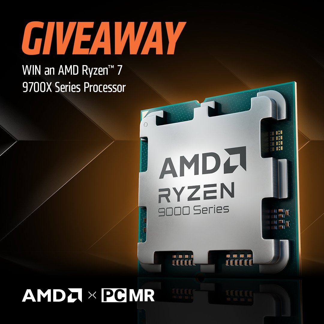 PCMR and AMD Gaming Red Team Win One of THREE AMD Ryzen 7 9700X CPU