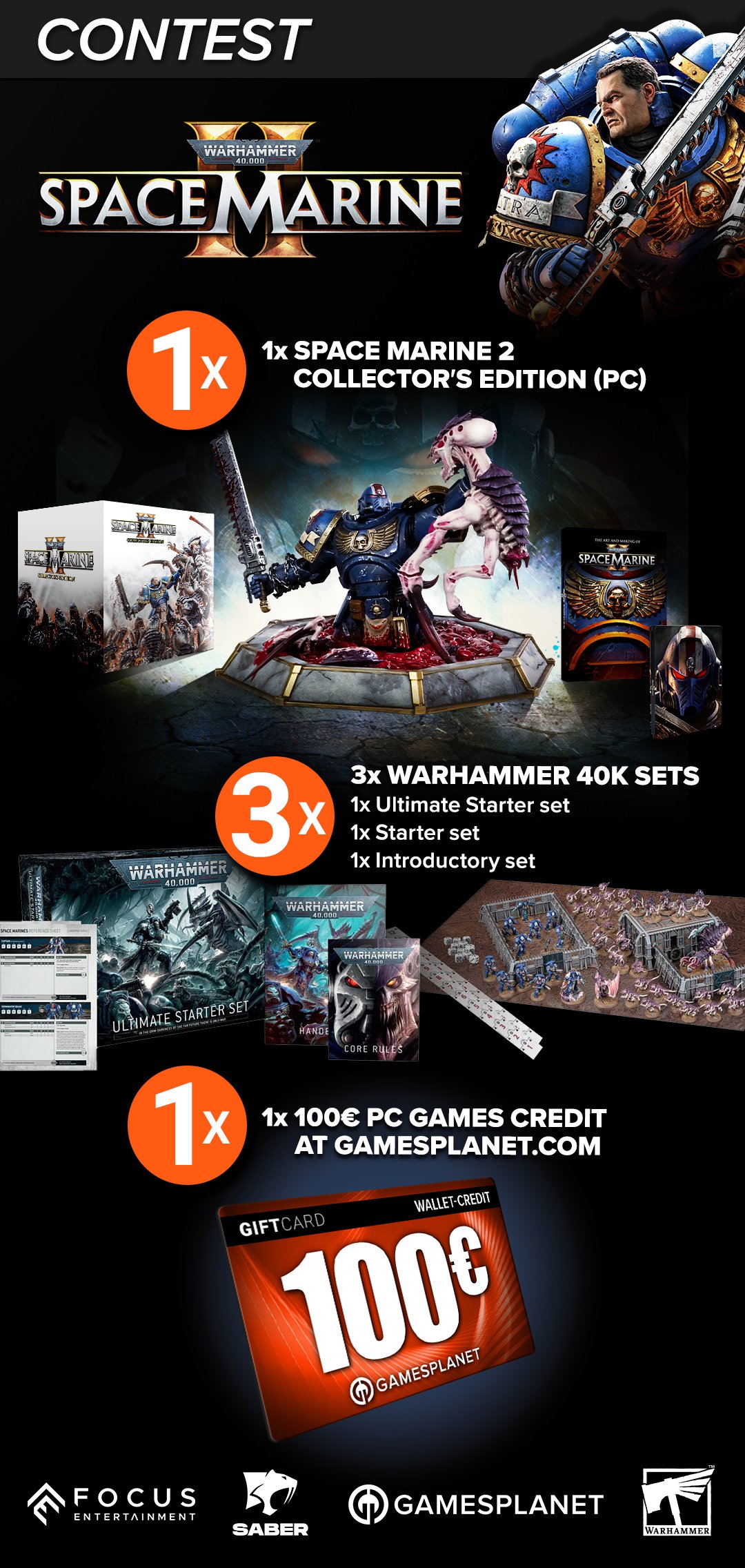 E 15/09 Win Space Marine 2 Collector