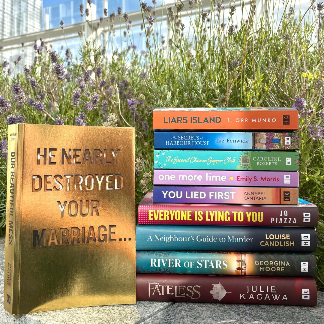 Win a stack of our new July fiction titles for your summer TBR