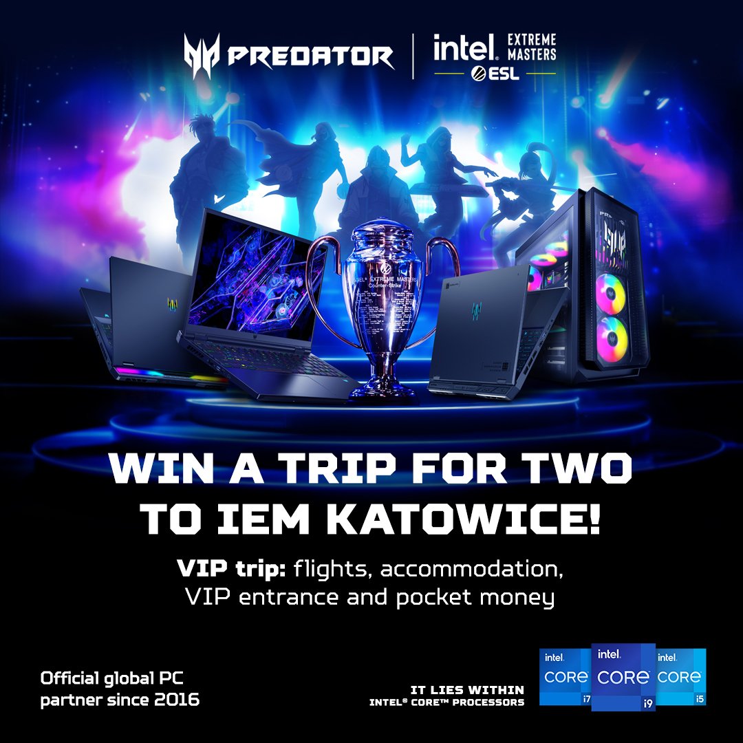 Win a VIP Trip to IEM Katowice 2025