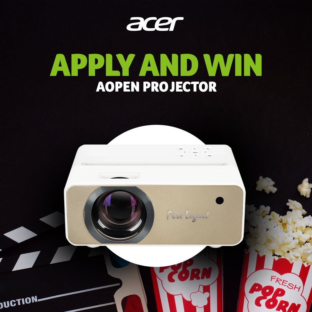 Apply and Win Acer Aopen Projector