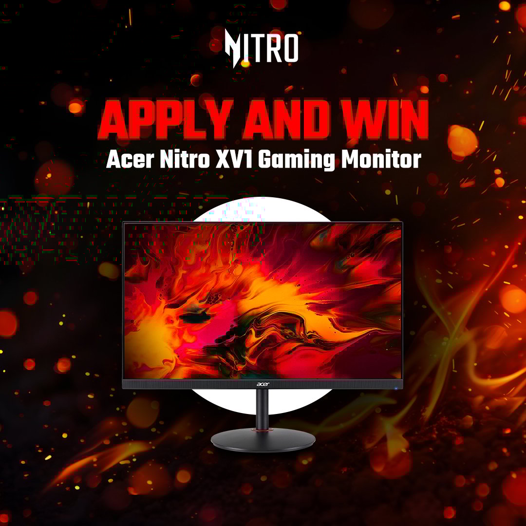 Apply and Win Acer Nitro XV1