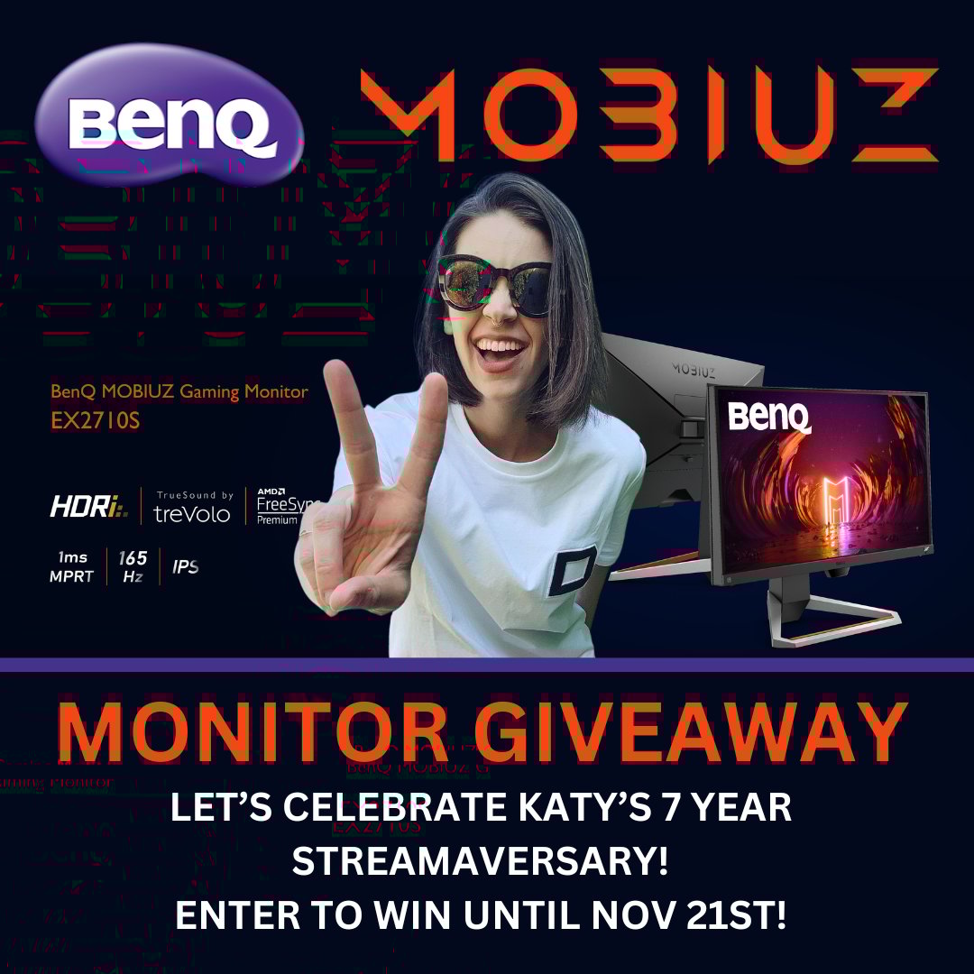 Unlock Your Game with KatyBentz x BenQ MOBIUZ Giveaway