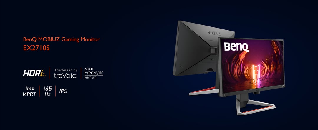 BenQ MOBIUZ x SairaSpooks EX2710S Gaming Monitor GIVEAWAY
