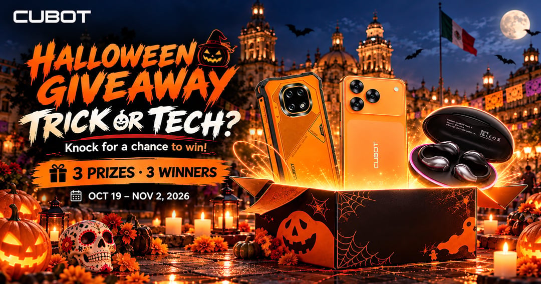 CUBOT Halloween Giveaway 2026