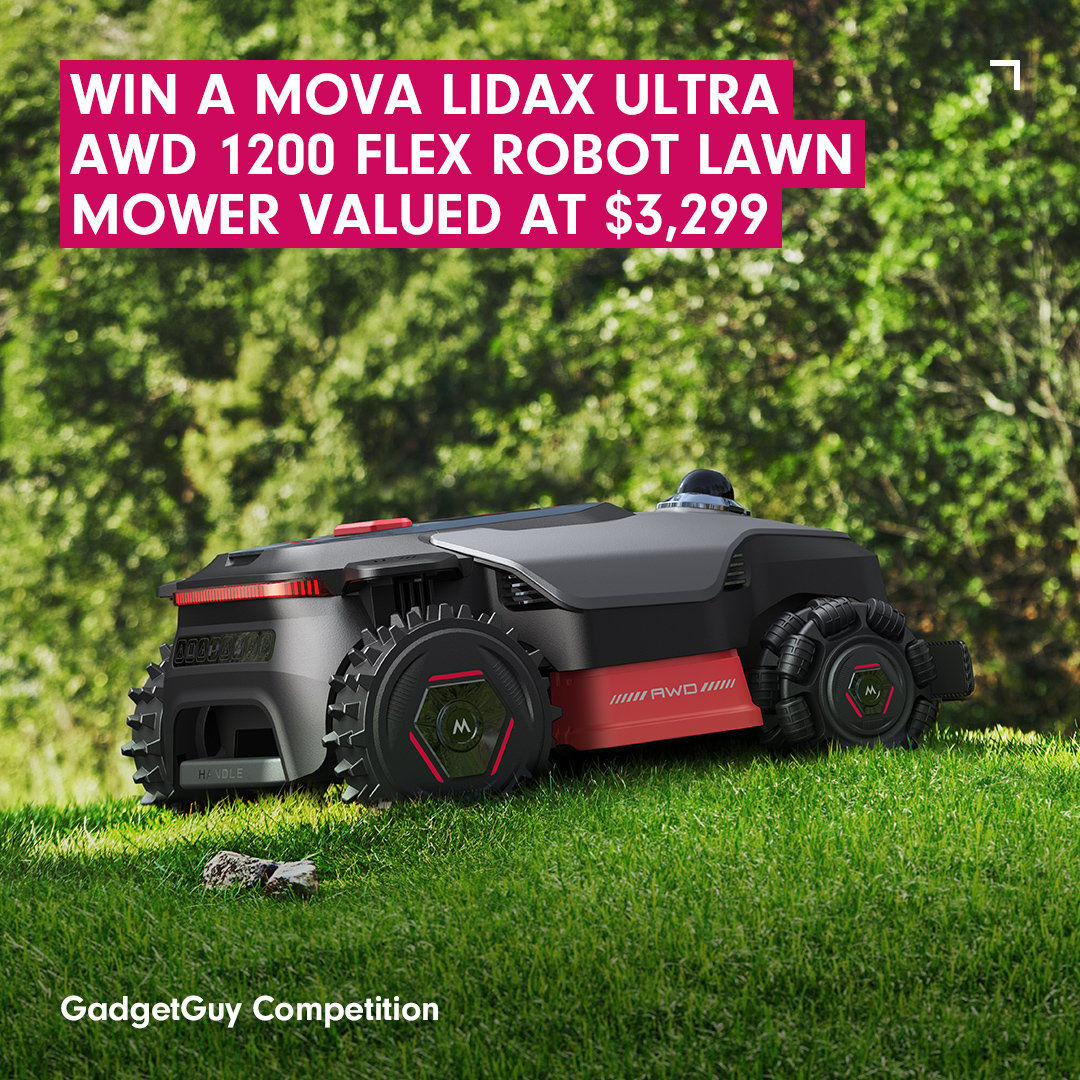 GadgetGuy & MOVA LiDAX Ultra AWD1200 Flex robot lawn mower Giveaway