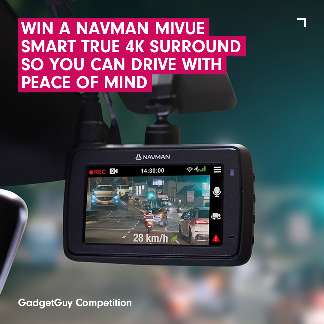 Navman MiVue Smart True 4K Surround Giveaway