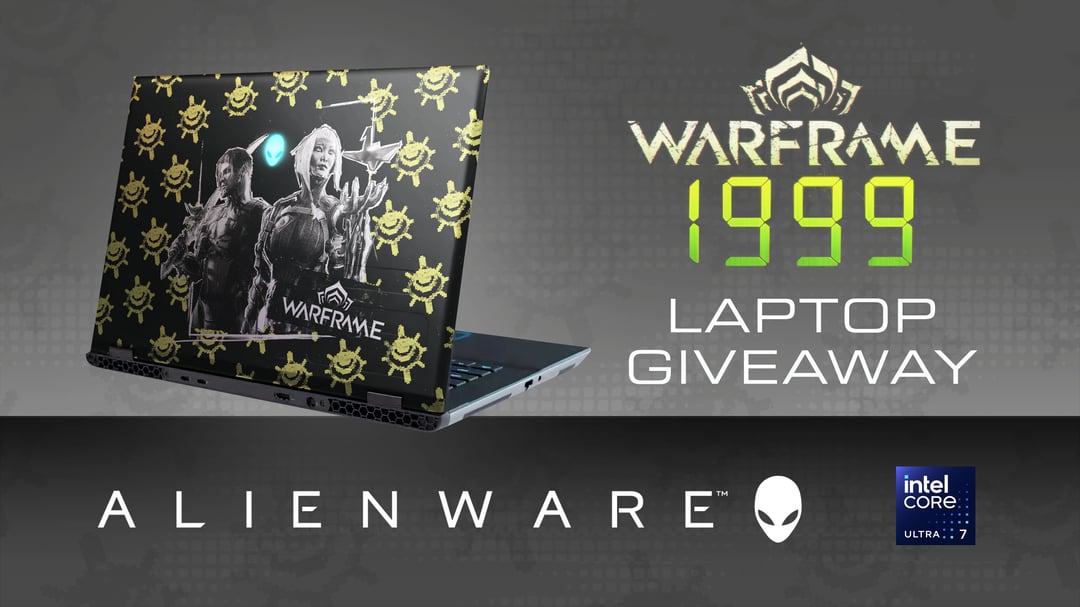 Warframe 1999 x Alienware Laptop Giveaway