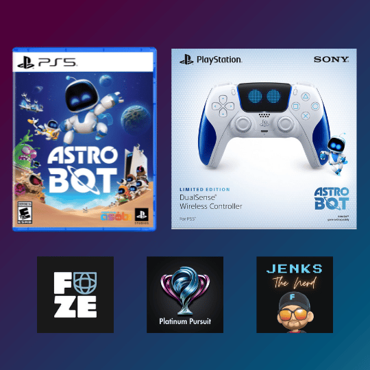 Win An Astro Bot Controller And Physical Copy Bundle!