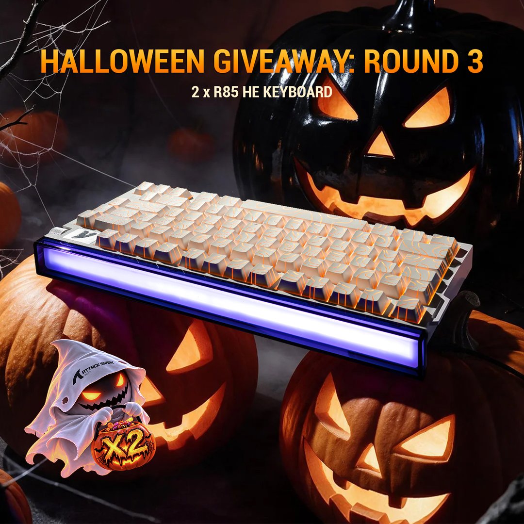 ATTACK SHARK Halloween Giveaway Round 3
