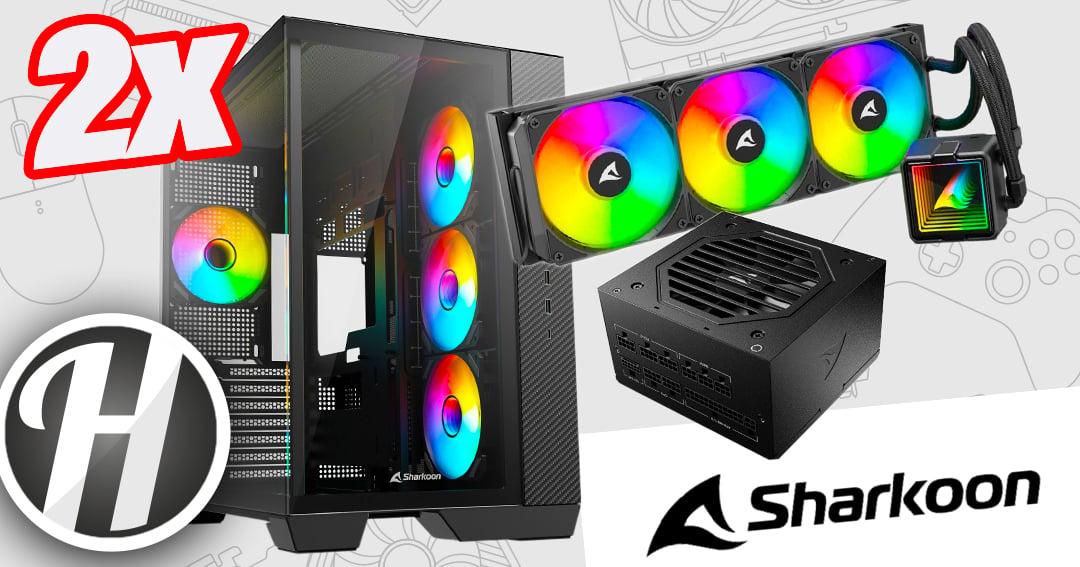 Gewinne ein Sharkoon Gaming Komponenten Bundle
