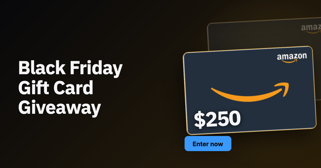 Black Friday Gift Card Giveaway