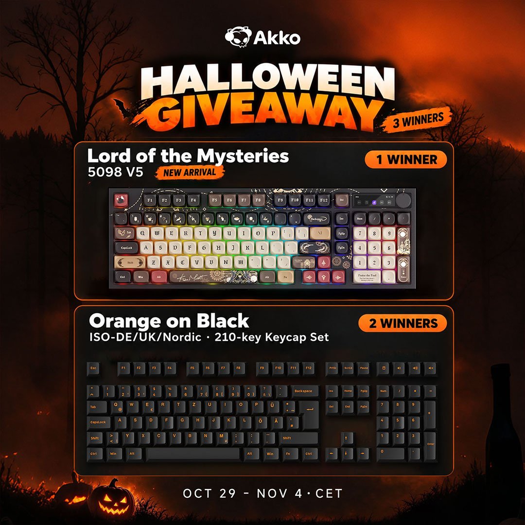 Akko 2026 Halloween Giveaway