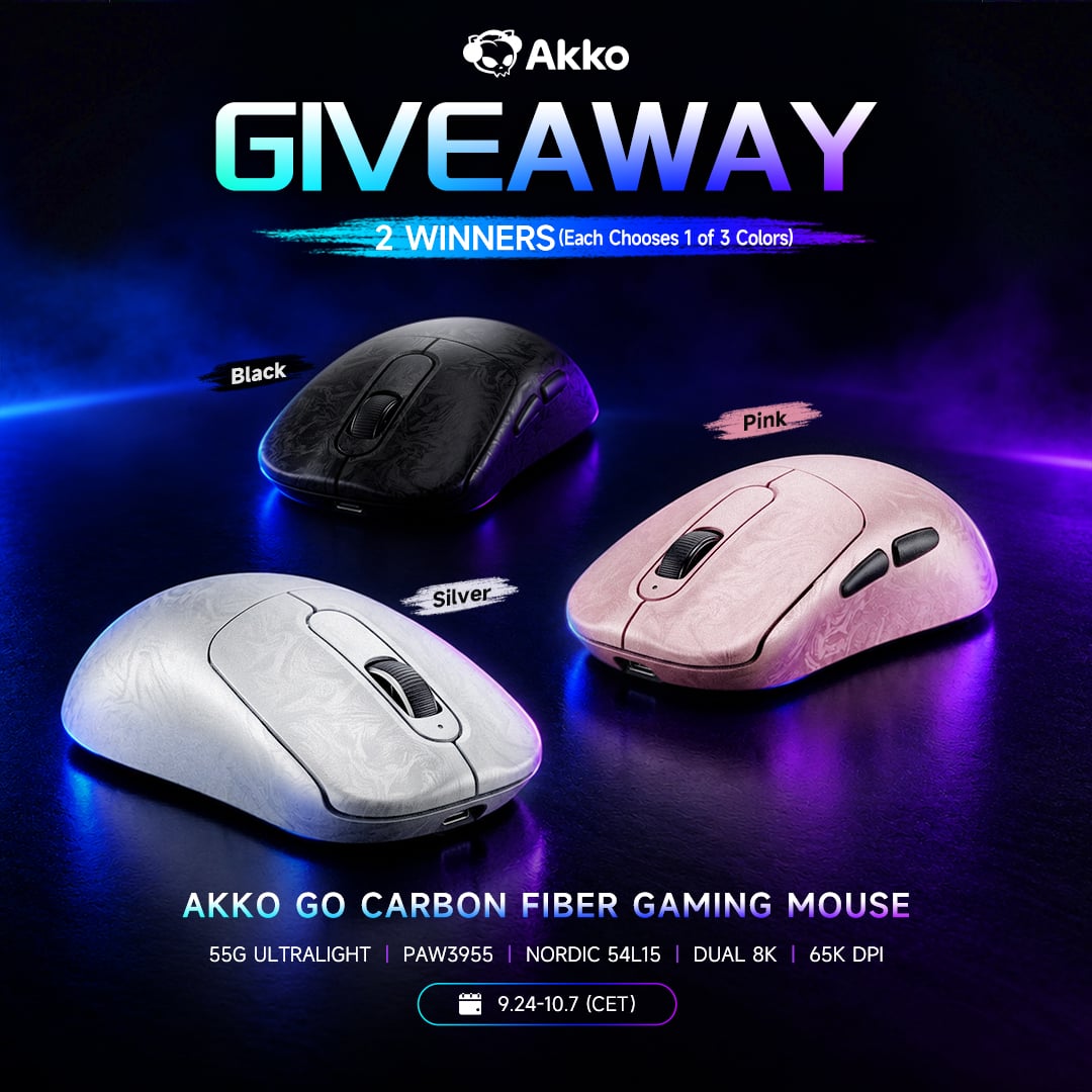 Akko GO Gaming Mouse Giveaway