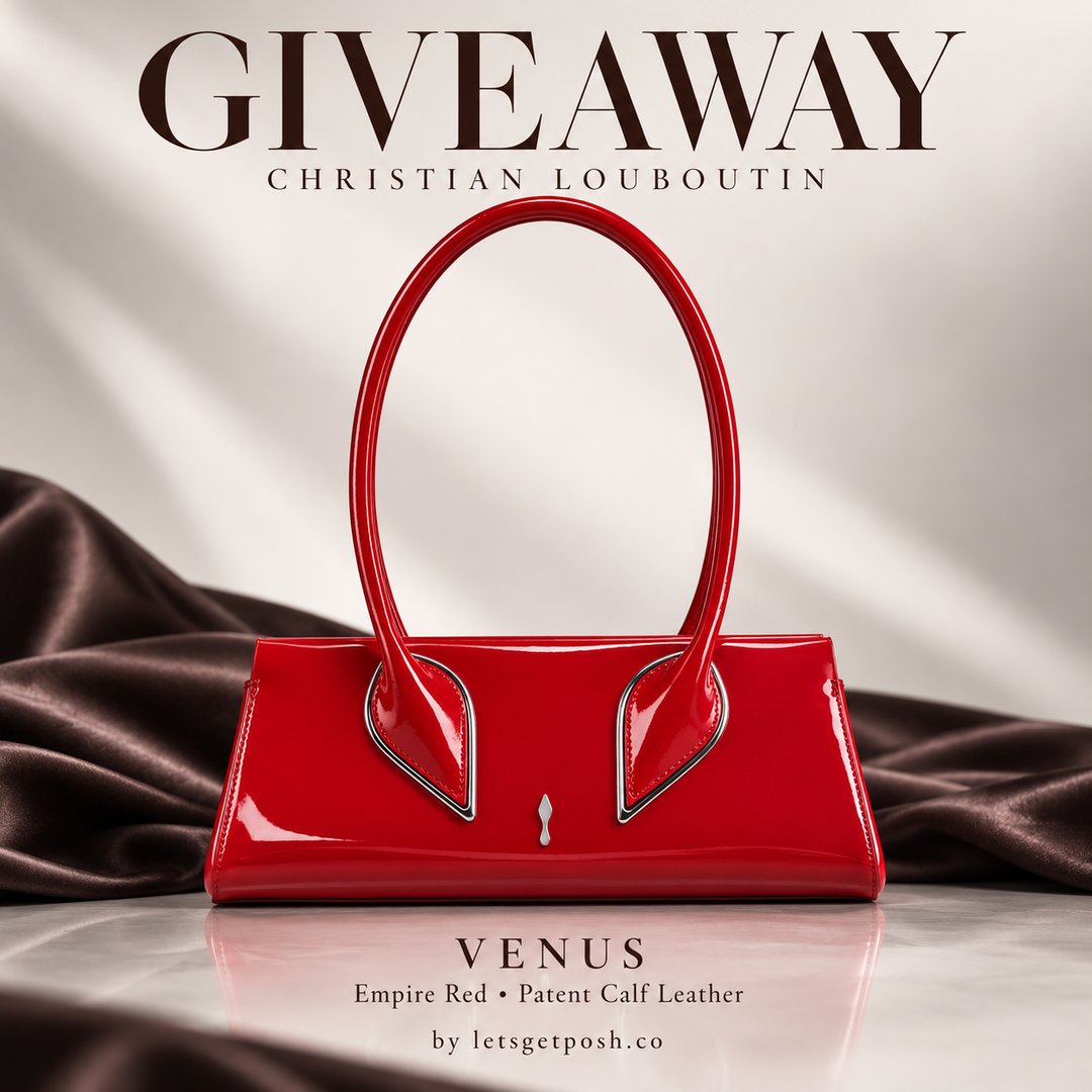 ✨❤️ Win the Christian Louboutin Venus Bag: An Icon of Parisian Glamour ❤️✨