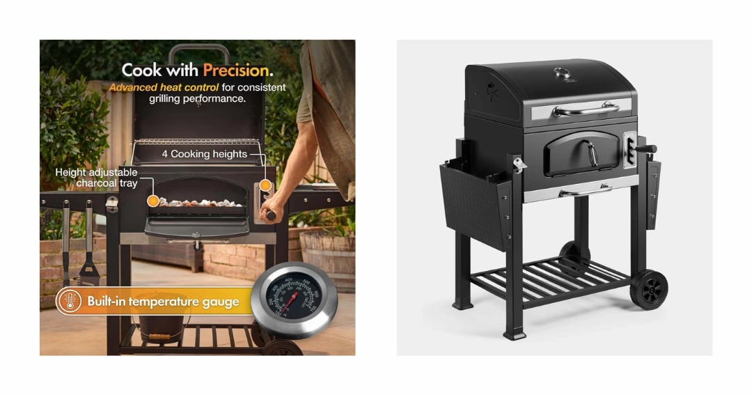 WIN! VonHaus American Style Charcoal BBQ Grill