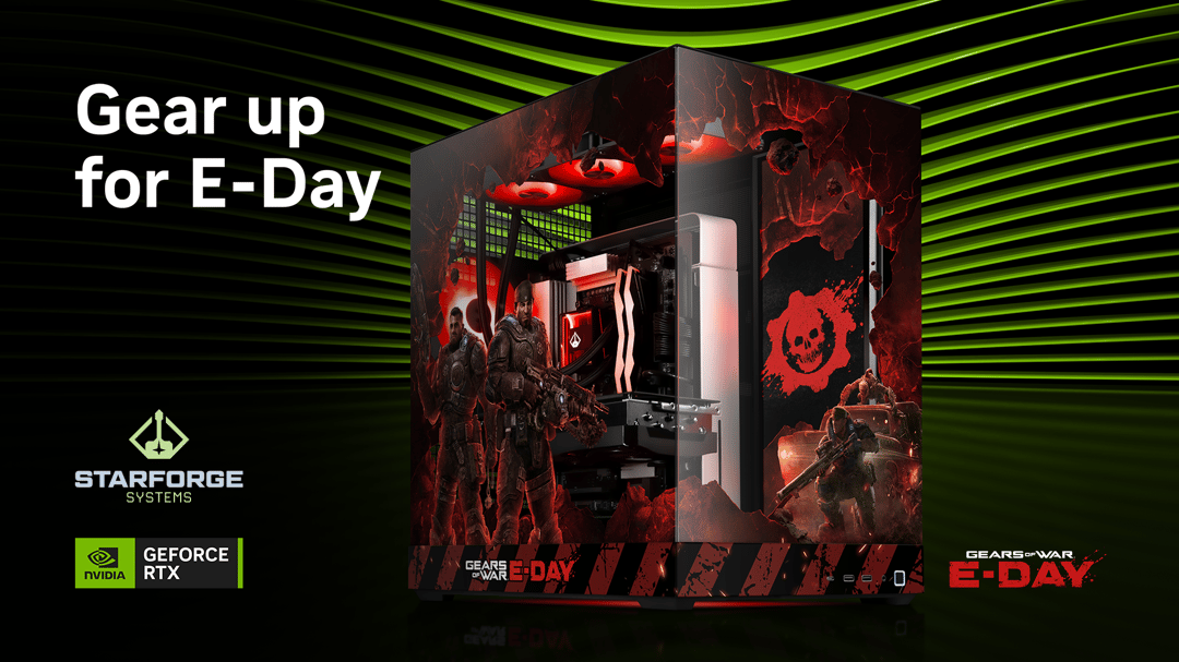 Starforge Systems x NVIDIA Gears of War PC Giveaway