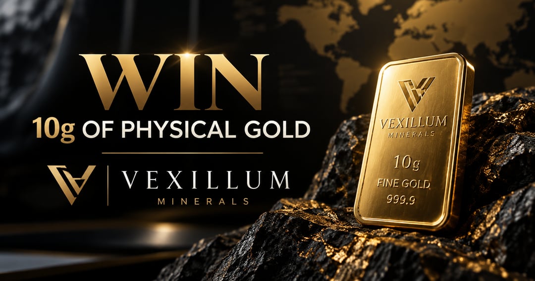 Win 10g of Physical Gold — Vexillum Gold Giveaway