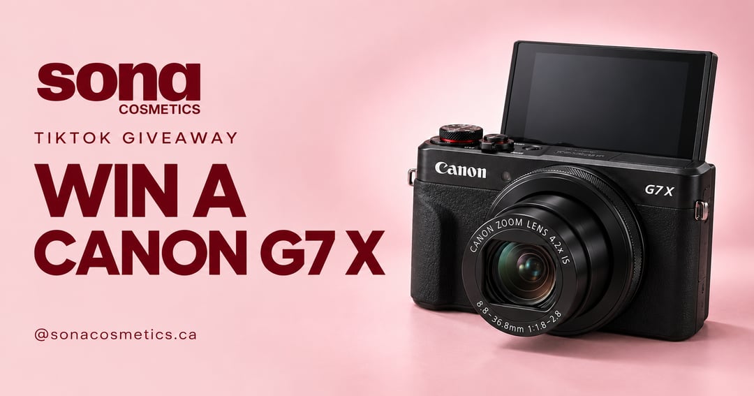 WIN a Canon GX 7 TikTok Giveaway
