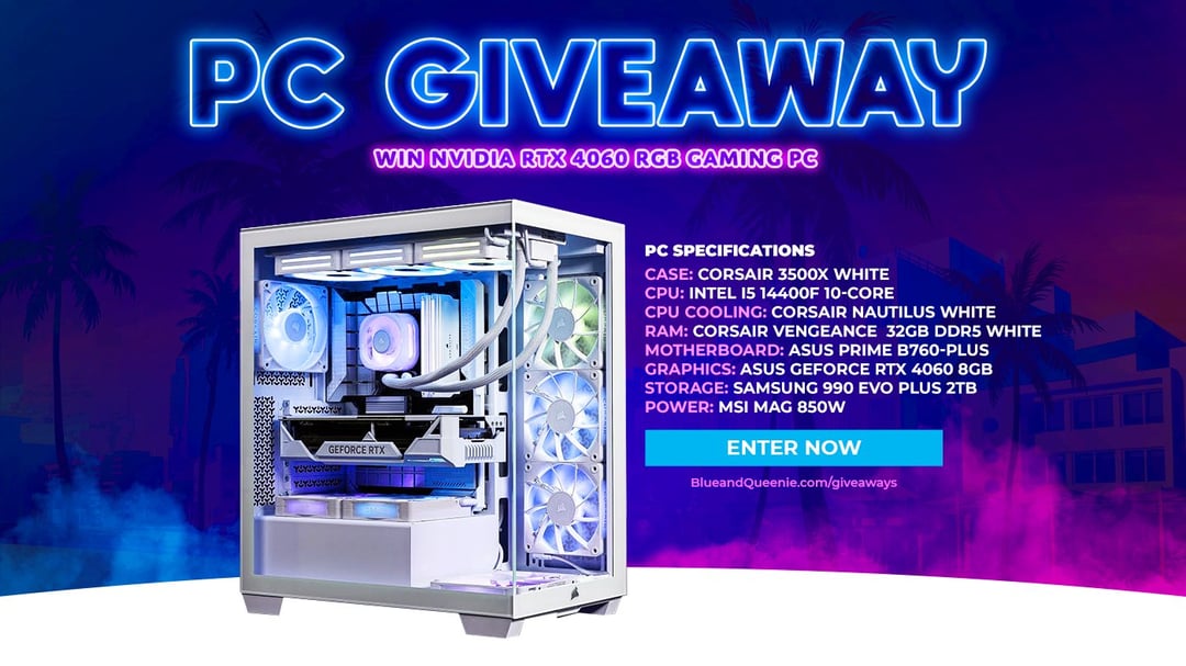 Nvidia RTX 4060 Pro Gaming PC Giveaway