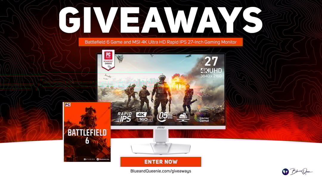 MSI 4K 27inch Monitor and Battlefield 6 Giveaway