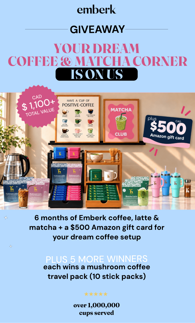 Emberk Coffee & Matcha Corner Giveaway