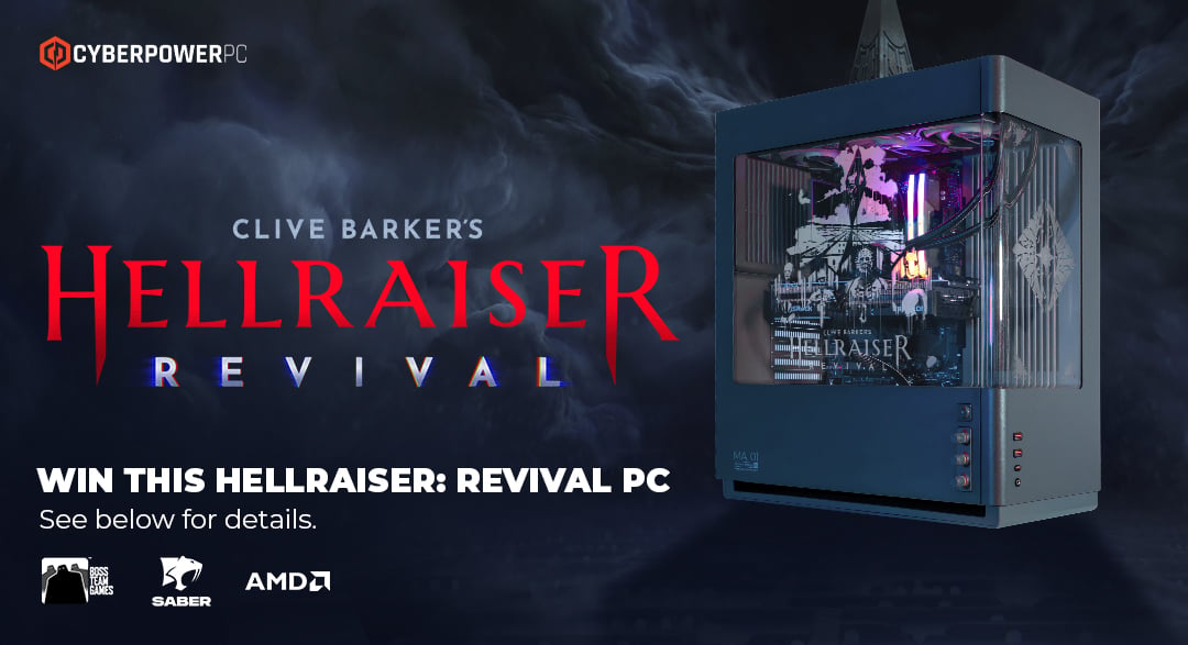 Win a CyberPowerPC UK X Hellraiser Revival Gaming PC