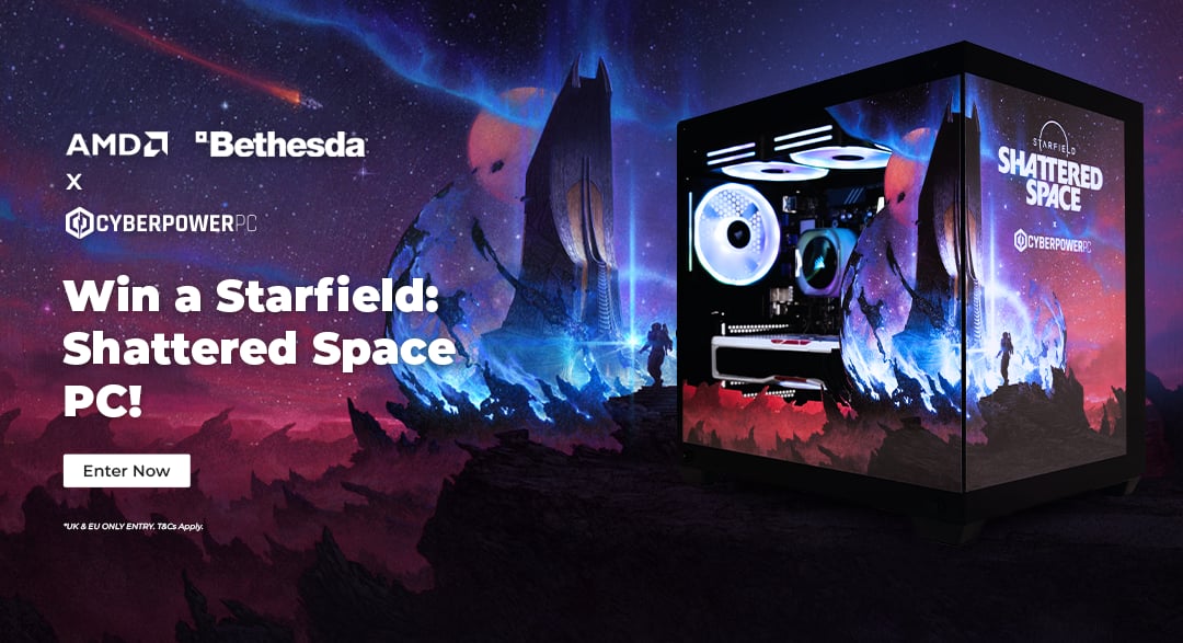 Starfield Shattered Space PC X CyberPowerPC UK Giveaway