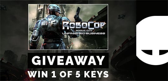 Win 1 of 5 PC Steam Keys for RoboCop Rogue City - Unfinished Business