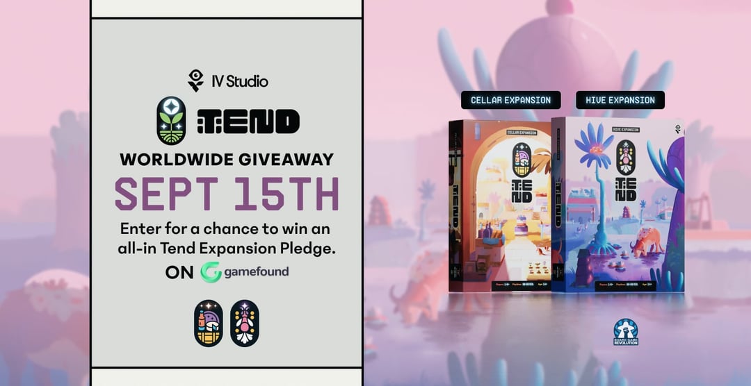 Tend: Hive & Cellar Expansions | Official Giveaway