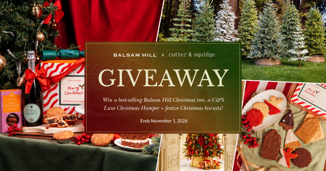 Balsam Hill UK x Cutter & Squidge Giveaway 2026