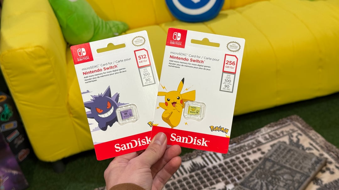 MicroSD SanDisk Pokémon