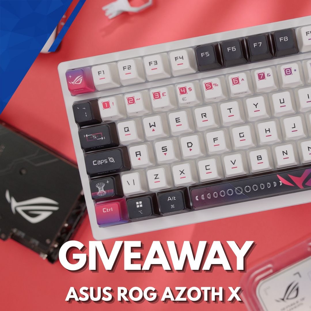 Win an ASUS ROG Azoth X Gaming Keyboard