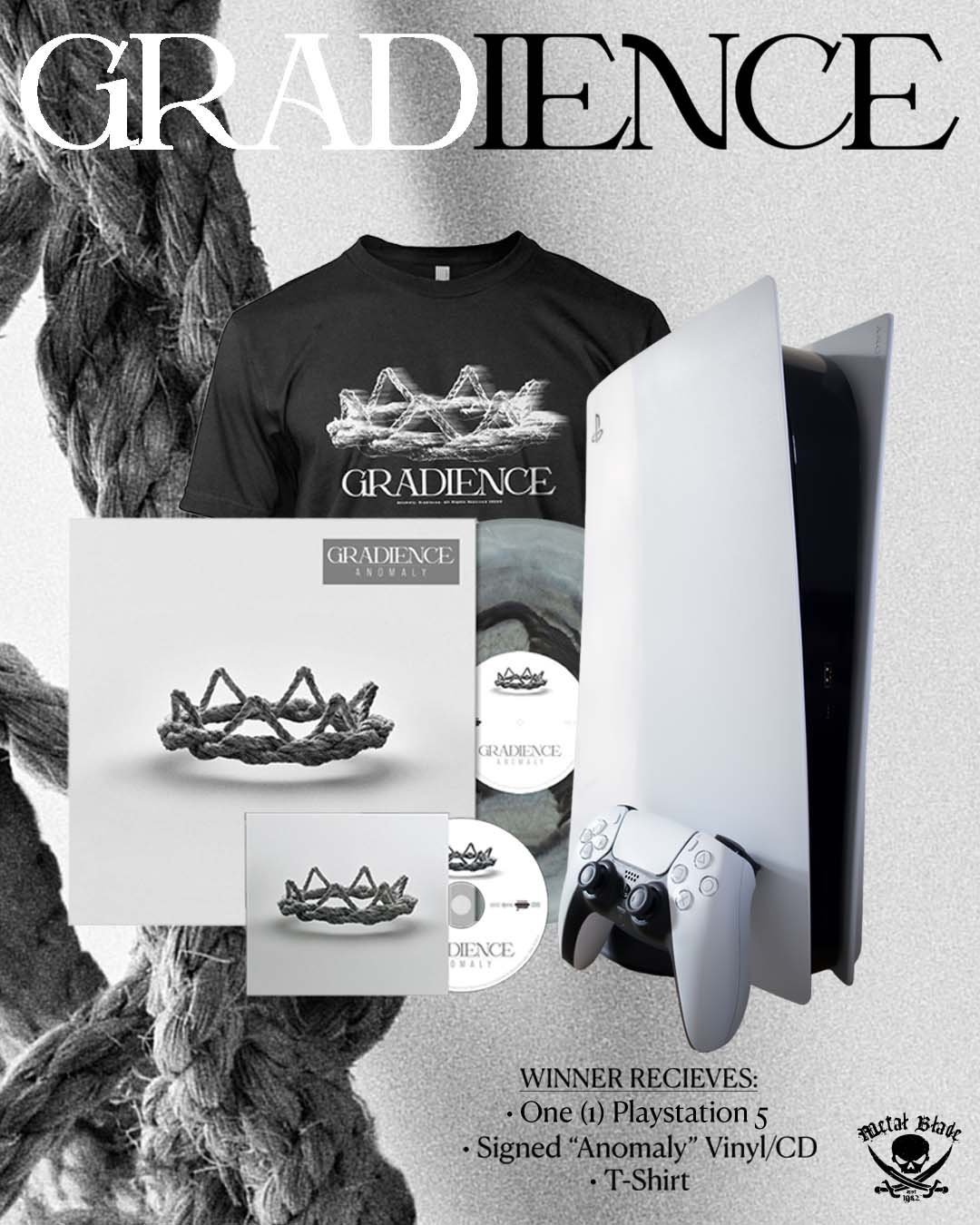 Gradience x Metalblade PS5 Giveaway