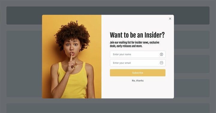 Linktree Welcome Message Popup Template – Grow Your Email List