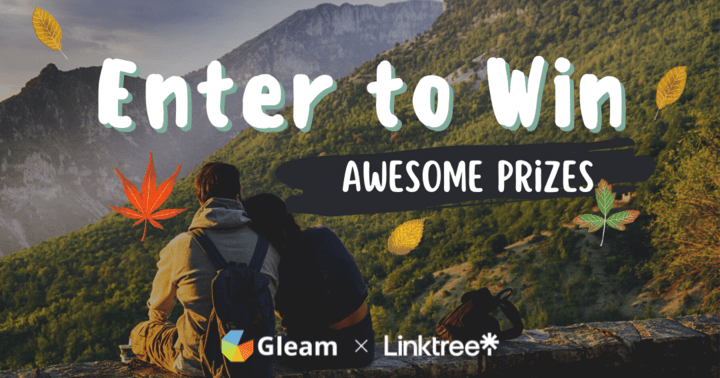 Linktree Giveaway Template for Content Creators