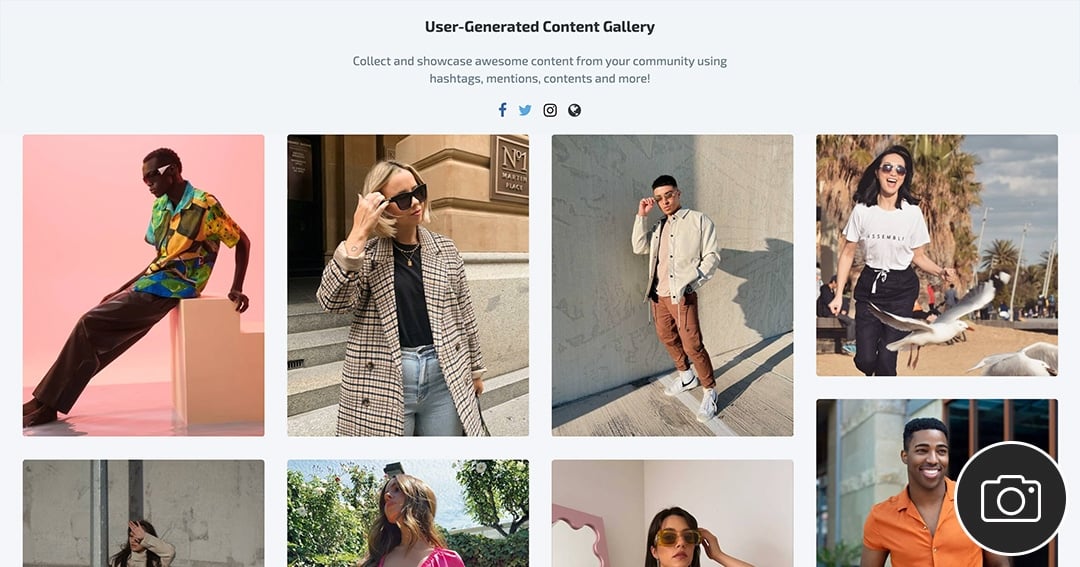 UGC Gallery Template – Display Authentic User-Generated Content on Your ...