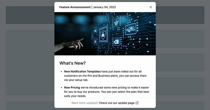 Feature Announcement Banner Template – Announce New Features