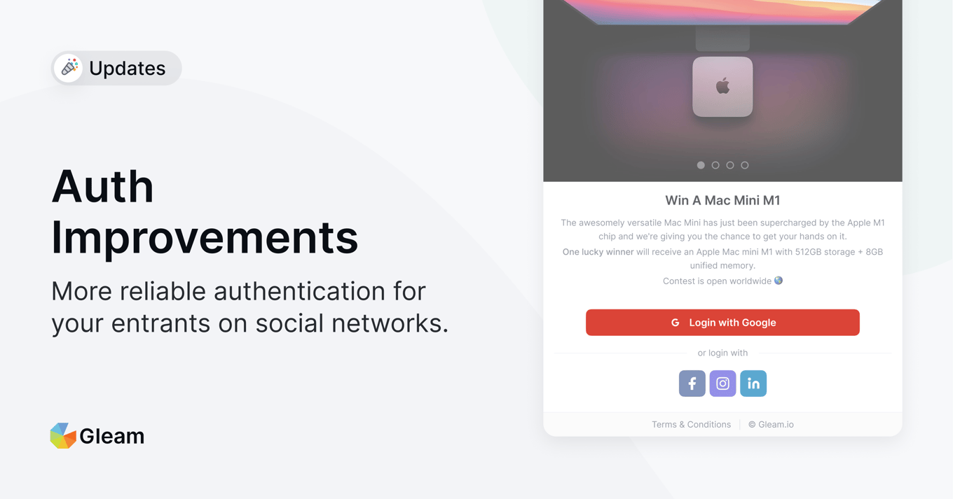 Social Auth Improvements