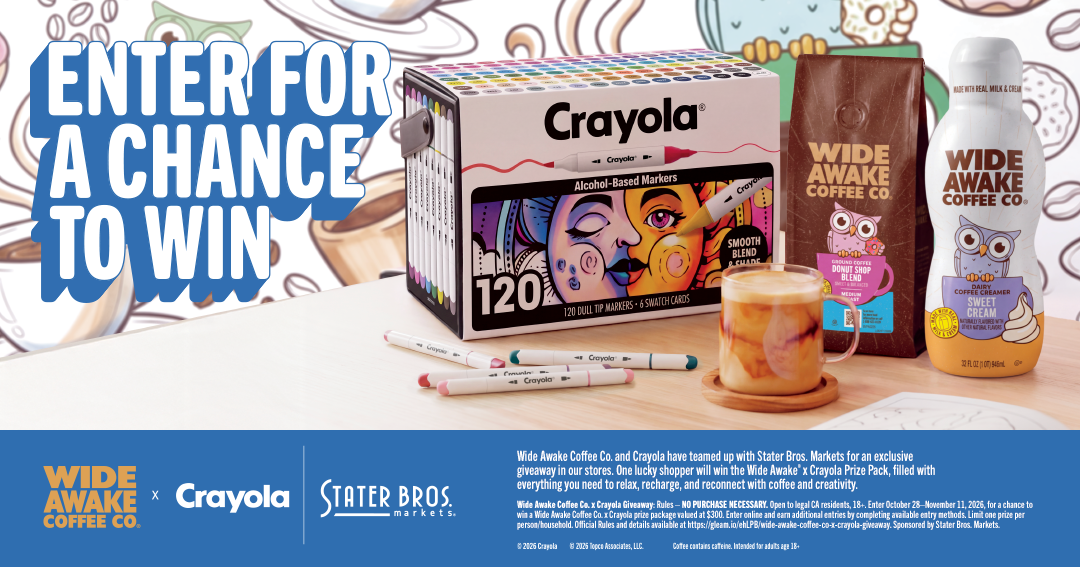 Wide Awake Coffee Co. X Crayola Giveaway